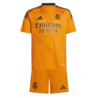 Maglie da calcio Real Madrid Seconda Maglia Bambino 2024-25 Manica Corta (+ Pantaloni corti)